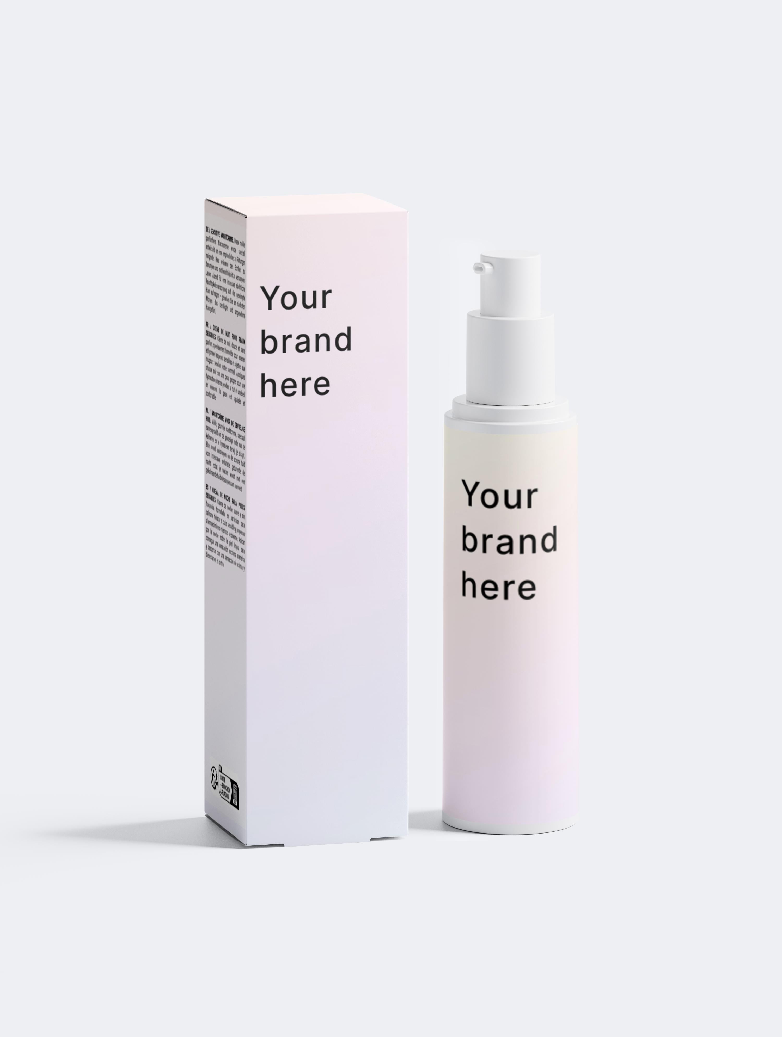 Sensitive Skin Overnight Cream, Fragrance-Free